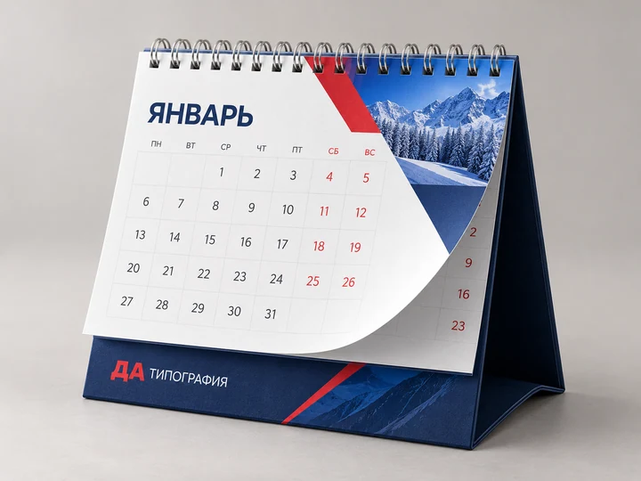Визуализация: Календари перекидные