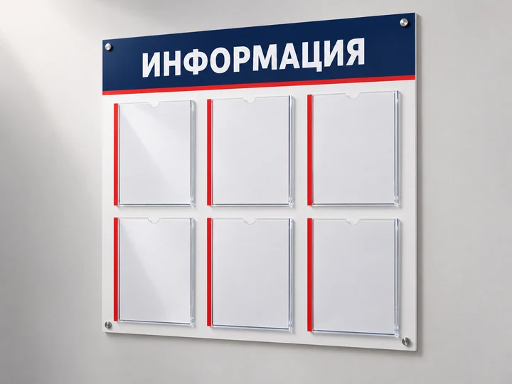 Визуализация: Стенды